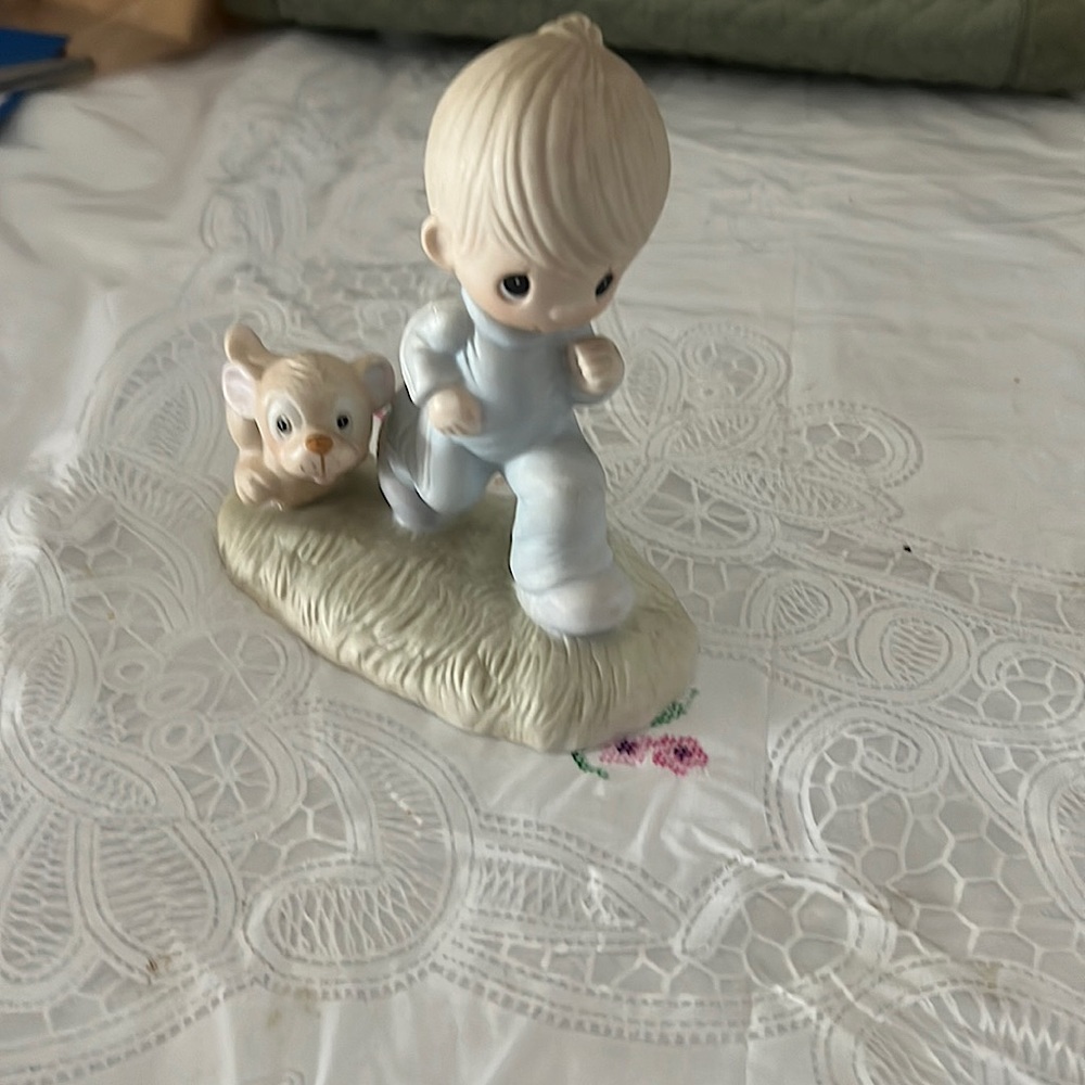 Precious moments statue